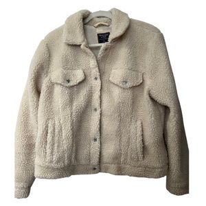 Abercrombie Sherpa Trucker Jacket